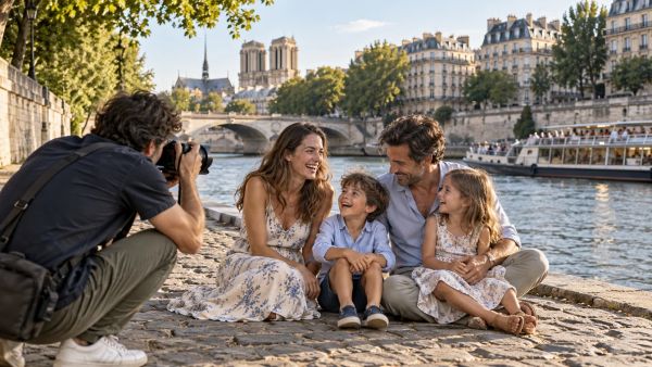 Capturez vos souvenirs familiaux à Paris avec un expert photo